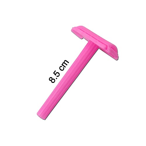 MAPPERZ Safety Shaving Universal Razor with Plastic Grip Handle Close, Clean & Smooth Shaving Razor for Men