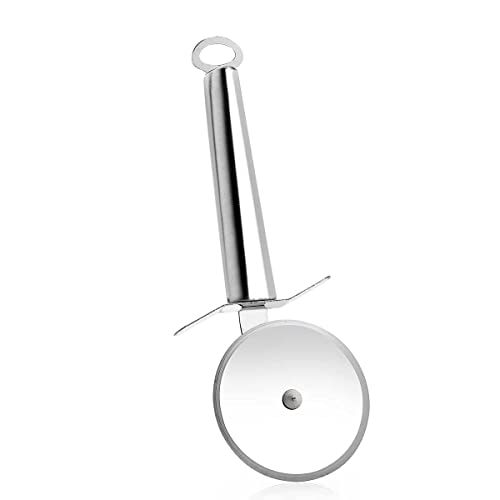MAPPERZ Stainless Steel Pizza Cutter/ Pastry Cake Slicer/ Sandwich Bread Cutter/ Sharp Wheel Type