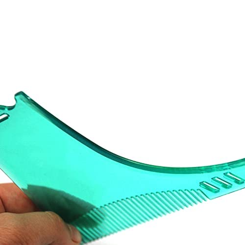 MAPPERZ Beard Shaping Tool for men beard shaping and styling tool comb beard shaping tools for men (Extra Large Beard Comb)