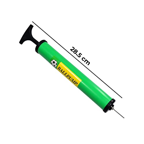 MAPPERZ Ball Air Pump with 1 Needles for Football, Volleyball, Basketball Etc - Multicolor Pack of 1