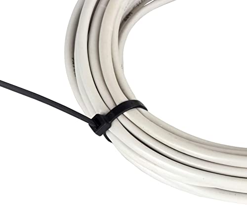 MAPPERZ Heavy Duty Cable Zip Ties Adjustable Durable Self locking Nylon Cable Straps/Nylon Standard Cable Tie Assortment Cord Management for Home, Office, Gardening 4 inch 100 Pieces