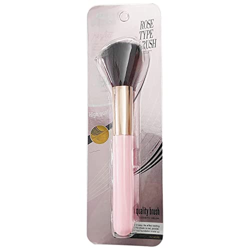 MAPPERZ Premium, Professional Makeup Brush for Liquid, Cream, and Powder Dense Bristles For Buffing Buffing, Blending, and Face Brush, Random Color, Pack Of 1