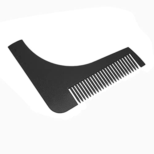 MAPPERZ Beard Shaping Tool for men beard shaping and styling tool comb beard shaping tools for men Small Beard comb)