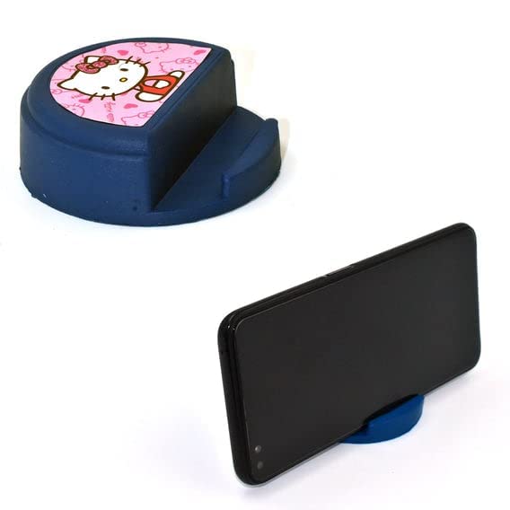 MAPPERZ Round Shape Mobile Stand/Adjustable Mobile Cell Phone Desktop Holder - Multicolor