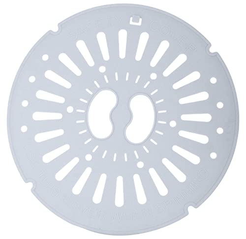 MAPPERZ Spin Cover, Spin Cap, Safety Cover, Dryer Cover Lid Suitable for semi Automatic Washing Machine Dryer Cap & Lid, Color : Multicolor, Pack of 1, size 24 CM