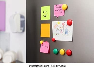 MAPPERZ Colourful Magnet Buttons for Fridge/ Magnetic Whiteboard/ Stick Notes, Photos, Charts and More - Multicolor