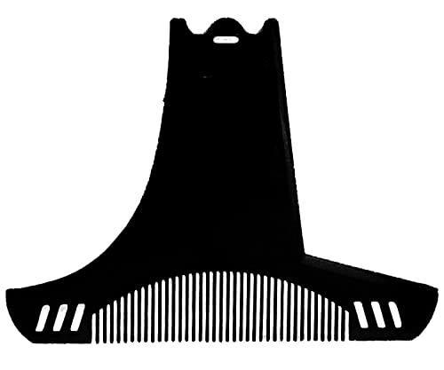 MAPPERZ Beard Shaping Tool for men beard shaping and styling tool comb beard shaping tools for men (Extra Large Beard Comb)