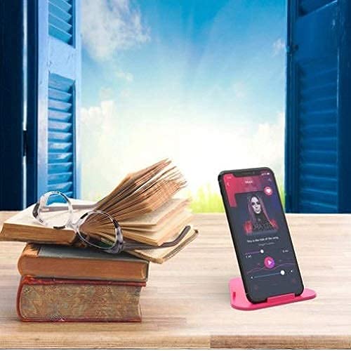 MAPPERZ Univeral Portable Three-Sided Pyramid Shape Desktop/Table Mobile Holder Stand Compatible with All Mobile Phone