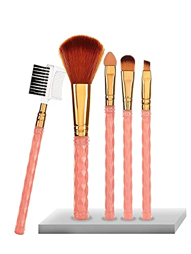 MAPPERZ Professional Make Up Brush Set/Synthetic Makeup Brush Set Foundation Blending Blush Face (Pack of 5) (Multi colour)