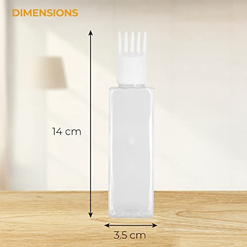 MAPPERZ SQUARE BOTTLE with WHITE COMB