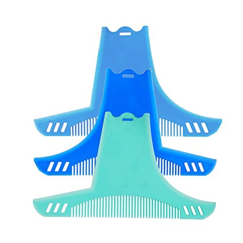 MAPPERZ Beard Shaping Tool for men beard shaping and styling tool comb beard shaping tools for men (Extra Large Beard Comb)