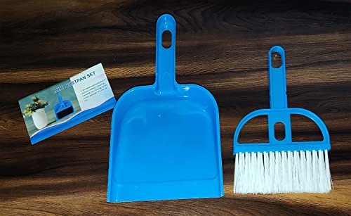 MAPPERZ Mini Dustpan Supdi with Brush Broom Set for Multipurpose Cleaning Laptops, Keyboards, Dining Table, Car Seats, Carpets, Multicolor