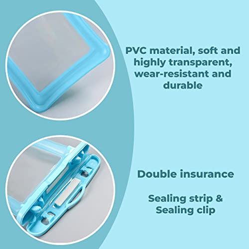 MAPPERZ Plastic Universal Waterproof Phone Cellphone Pouch Cellphone Dry Bag Case For Iphone, Samsung, Pixel, Mi, Moto Up To 7.0 Inch (Multicolor)(Pack Of 1)