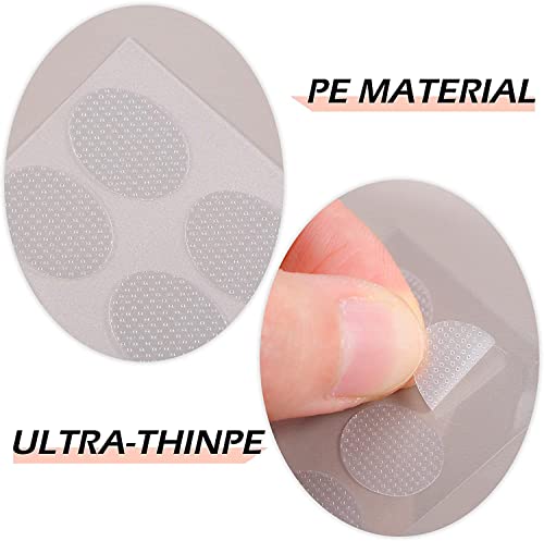 MAPPERZ Ear Lobe Support Patches, Waterproof Earring Patches, Invisible Earring Backs For Droopy Ears Against Tearing, Ear Care Products for Torn-Stretched Ear Lobes, Provide Relief, Pack Of 20 Dots