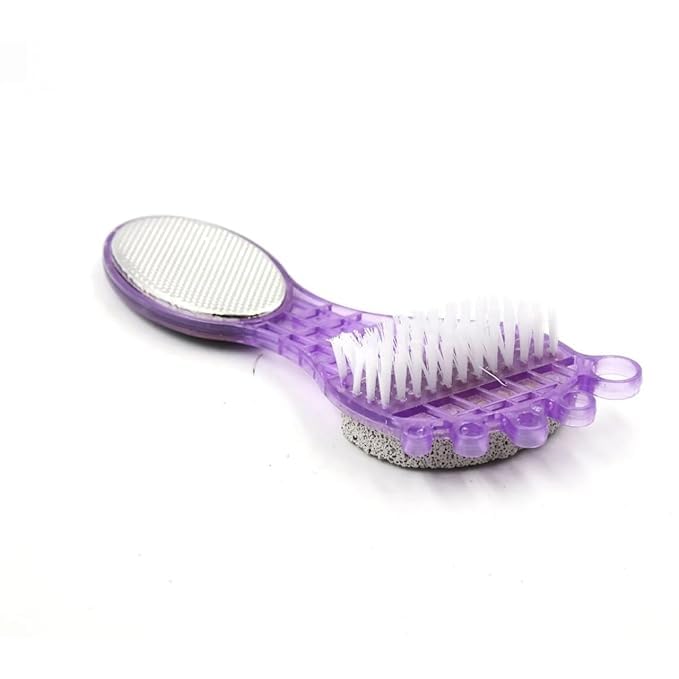 MAPPERZ 4 STEP Feet Scrubber Pedicure Paddle Pumice Stone Multi Use Buff For Feet