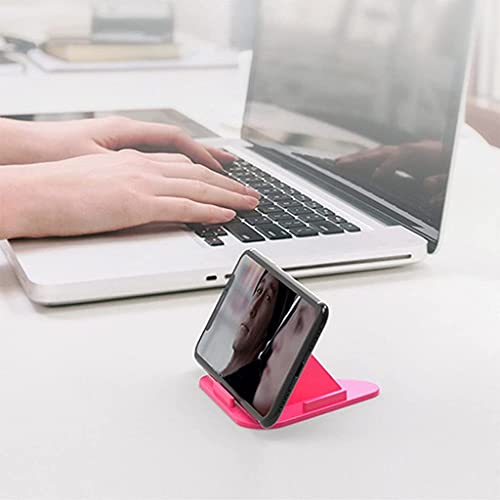 MAPPERZ Univeral Portable Three-Sided Pyramid Shape Desktop/Table Mobile Holder Stand Compatible with All Mobile Phone