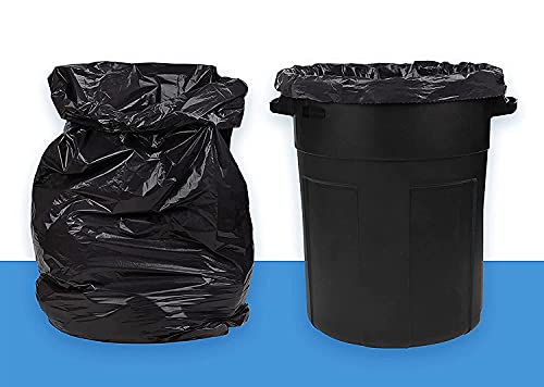 MAPPERZ Plastic Disposable Garbage Dustbin Bags Pack of 5 (Small, Black)