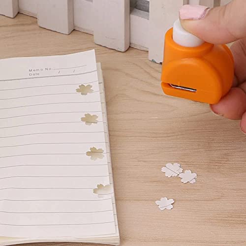 MAPPERZ Paper Punches Set, Mini Paper Punch Image Hole Cutters for Scrapbooks Albums Photos Cards and DIY Handcrafts for School Projects and Other Craft