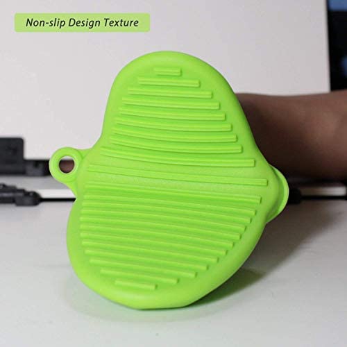 MAPPERZ Silicone Pot Holder Heat Resistant, Oven Mitts Glove Cooking Pinch Grips Glove Hand Clip Convenient Pot Holder Utensil Tool - Multicolor (1)
