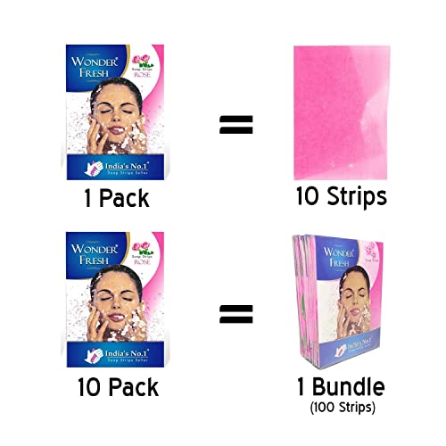 MAPPERZ Disposable Paper Soap Strips for Travelling/Hand Wash Strips For Hand Wash Uses - 10 Pcs In Each Bundle