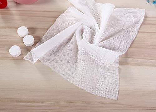MAPPERZ Tablets Paper Towel Capsules Compressed Cloth Wipes Paper Tissue Mask for Outdoor Travel