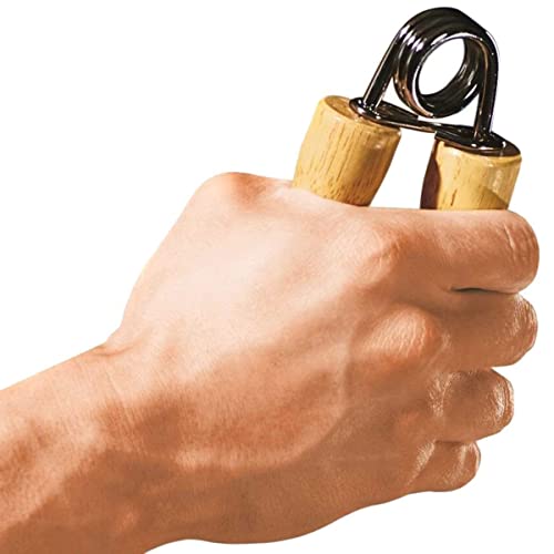 MAPPERZ Wooden Hand Gripper for Gym Hand Grip Strenthener for Exercise