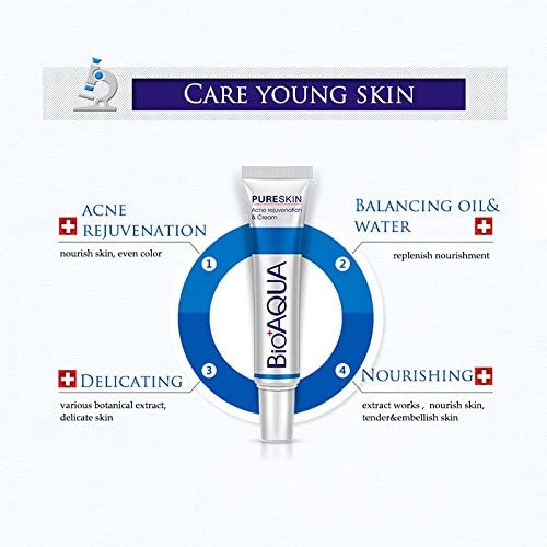 MAPPERZ | AquaBioaqua Face Care Acne Treatment Acne Treatment Cream Shrink Pores Oil Control Skin Care 30gm