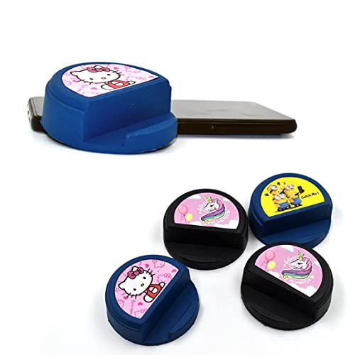 MAPPERZ Round Shape Mobile Stand/Adjustable Mobile Cell Phone Desktop Holder - Multicolor