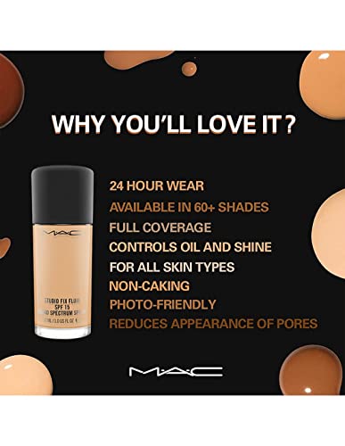 MAPPERZ Poreless Flawless Liquid Foundation Makeup, Lightweight & Full Coverage, Hydrating Cream Concealer for Dark Circles and Blemishes, Improves Uneven Skin Tone, Creamy Beige Color, 40ml