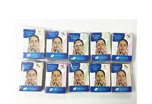 MAPPERZ Disposable Paper Soap Strips for Travelling/Hand Wash Strips For Hand Wash Uses - 10 Pcs In Each Bundle