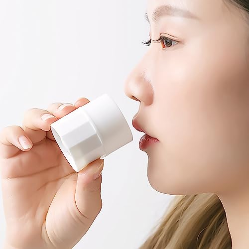 MAPPERZ Medicine Pill Crusher Container, Cutter and Grinder Splitter, Crushes Pills, Vitamins, Stainless Steel Blade, Drinking Cup, Multifunction 4 in 1 Portable Round Tablet Pulverizer, Random Color