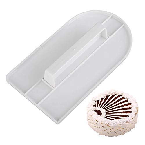 MAPPERZ Plastic Cake Smoother Polisher/Cake Decorating Baking Icing Smoother/Fondant Smoother DIY Baking Tools