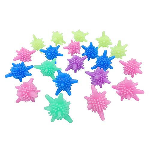 MAPPERZ Washer Balls, Reusable Tangle-Free, Eco-Friendly Laundry Scrubbing Lint Catcher Balls, Solid Colorful Washing Balls, Enhance Machine Cleaning Power, Unique Shape Allows Better Clean,Pack Of 15