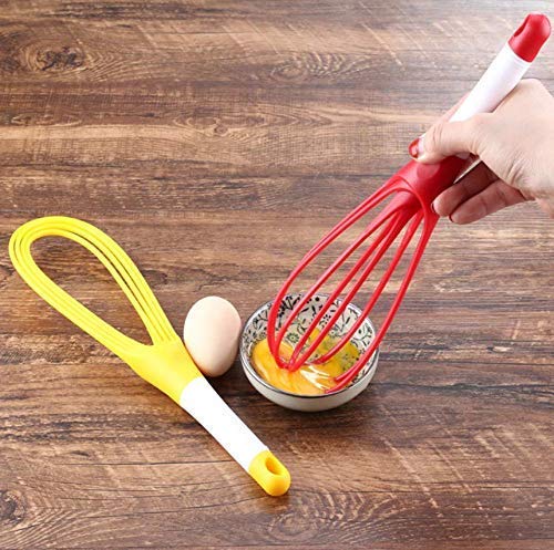 Mapperz Magic Foldable Plastic Whisk Beater Hand Blender Mixer Froth Whisker Latte Maker for Milk Coffee Egg Beater Juicer