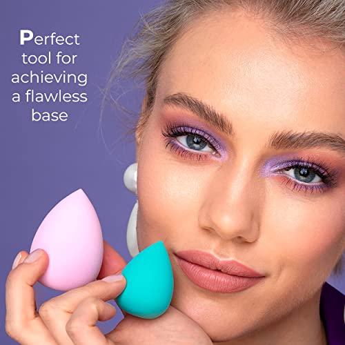 MAPPERZ Makeup Sponge Set, Foundation Blending Beauty Sponge, Flawless for Liquid, Cream, and Powder