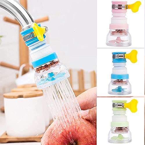 MAPPERZ Water-Saving Faucet Flexible Anti Splash Movable Sink Faucet Expandable Water Tap Shower Head Rotatable Nozzle Adapter Kitchen Tap