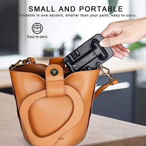 MAPPERZ Cell Phone Stand AngleHeight Adjustable Universal Phone Holder for All Smartphones Desk Foldable Cell Phone Holder Cradle Dock Tablet Stand Case Friendly Compatible with Phone iPad Tablet