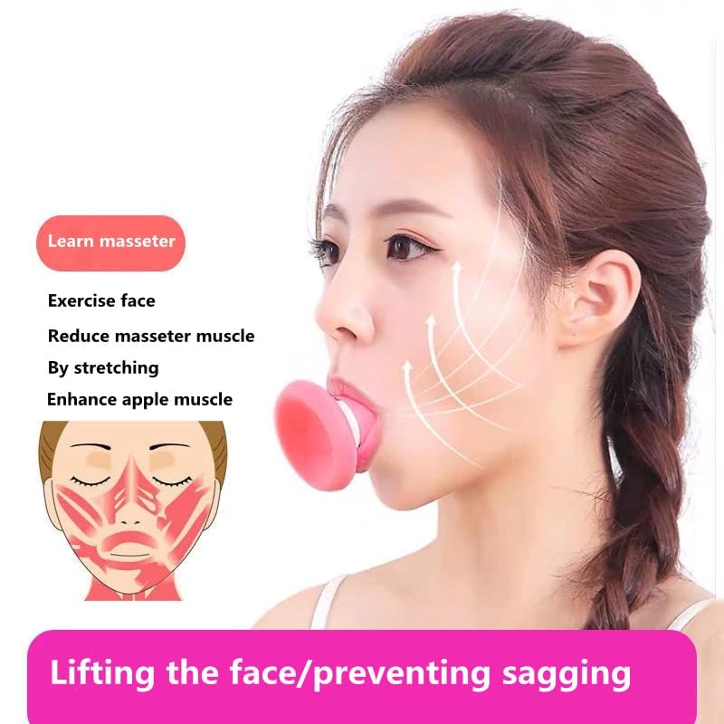 MAPPERZ Face Exerciser, Facial Yoga for Skin Tighten Firm, Jaw Exerciser, Double Chin Breathing Exercise Device Jaw Face Slimmer for Women and Men