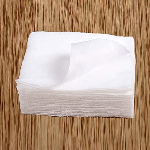 MAPPERZ Natural Square Cotton Puff, Double-Side Save Water Soft Gentle Makeup Tools, Makeup Remover Facial Cotton Pads, Cosmetic Facial Eye Makeup Remover Pads