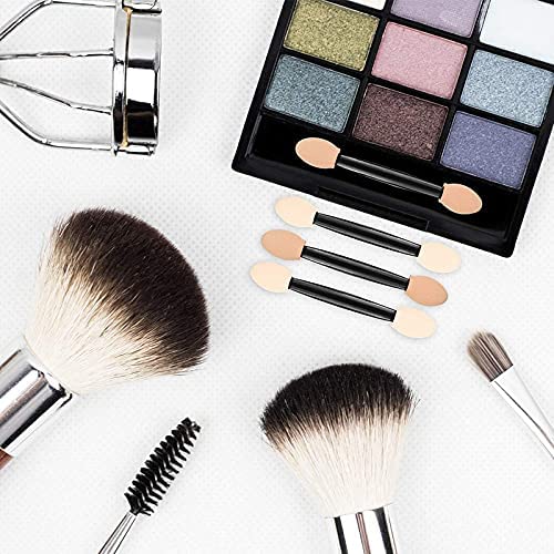 MAPPERZ Professional Double Sided Sponge Eyeshadow Applicator Brush Oval Shape Sponge Applicator (Pack OF 12)