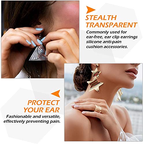MAPPERZ Ear Lobe Support Patches, Waterproof Earring Patches, Invisible Earring Backs For Droopy Ears Against Tearing, Ear Care Products for Torn-Stretched Ear Lobes, Provide Relief, Pack Of 20 Dots