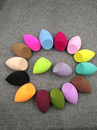 Mapperz Makeup Sponges/ Water Drop Style Beauty Makeup Blending Powder Sponge Powder Puff/ for Blending Face Makeup, Face Sponge Puff