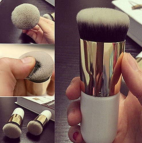 MAPPERZ Foundation Makeup Brush/Makeup Cosmetic Face Powder Artificial Persian Hair Blush Brush - White Multicolor