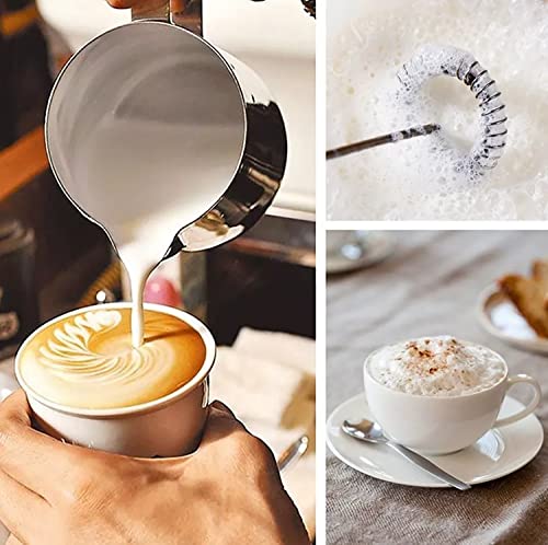 MAPPERZ Multicolored Mini Coffee Milk Egg Beater Electric Foam Hand Blender Mixer Classic Sleek Design Froth Whisker Latte Maker for Milk, Coffee, Beater, Juice, Café Latte, Cappuccino