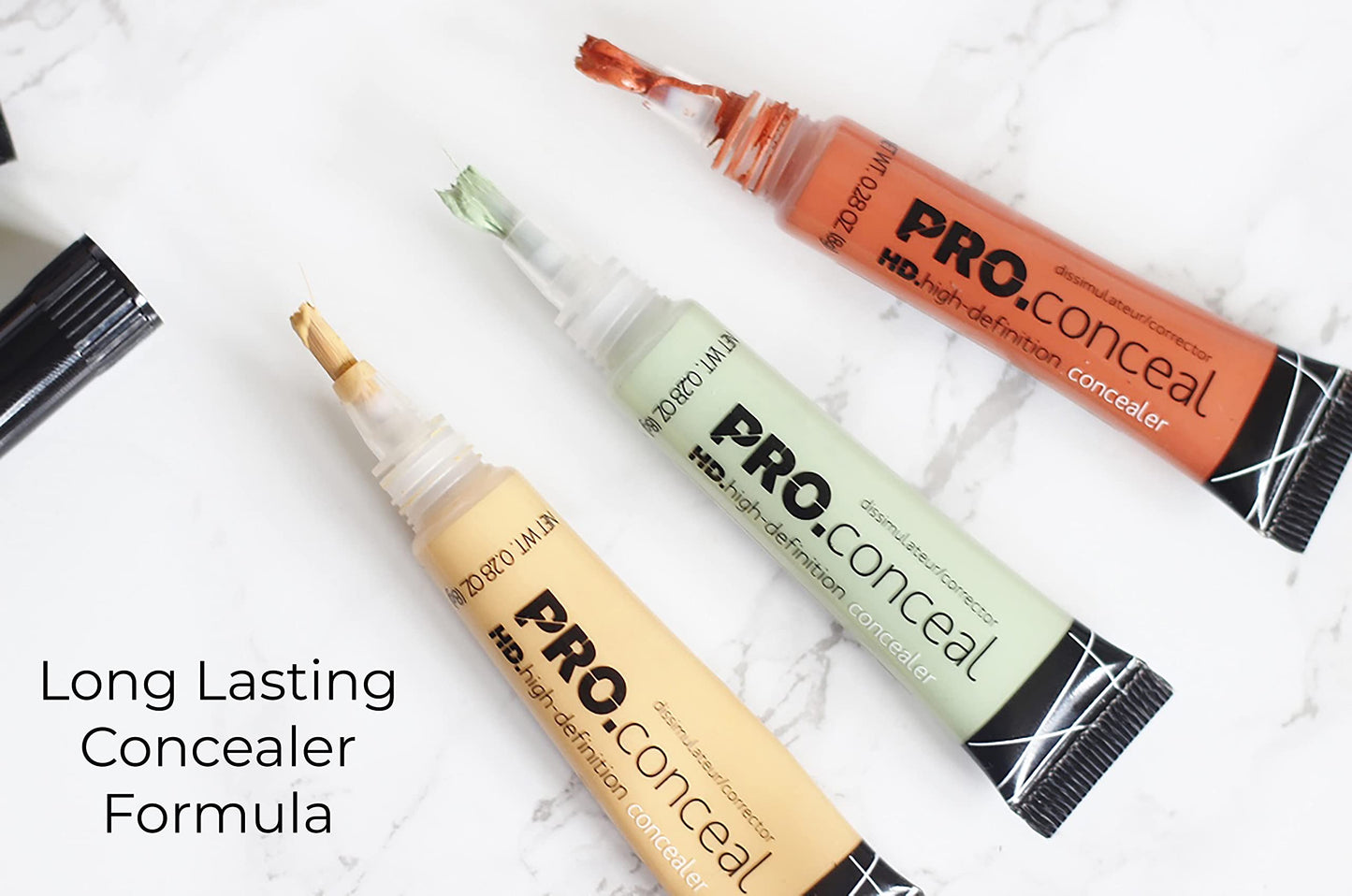MAPPERZ Hd Pro Face Concealer/Orange, Green, Yellow Pro Concealer For Face Makeup (3 pc, Multicolor, 8g Each)