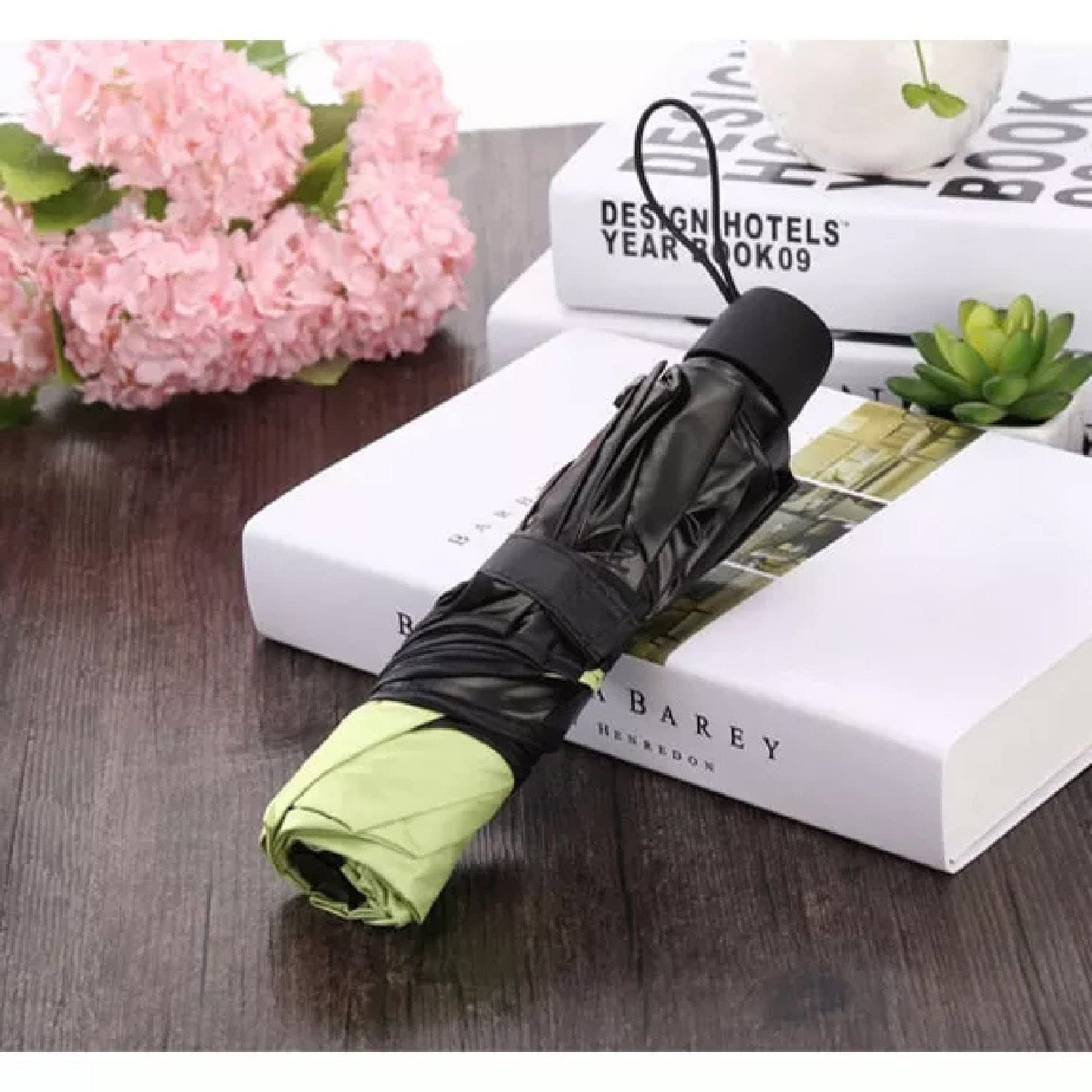 MAPPERZ Light And Beautiful Travel Magic Umbrella Water Contact Gets Pattern Automaticly Strong Cute Designs Folding Umbrella for Rain Sun Light for 2 Persons