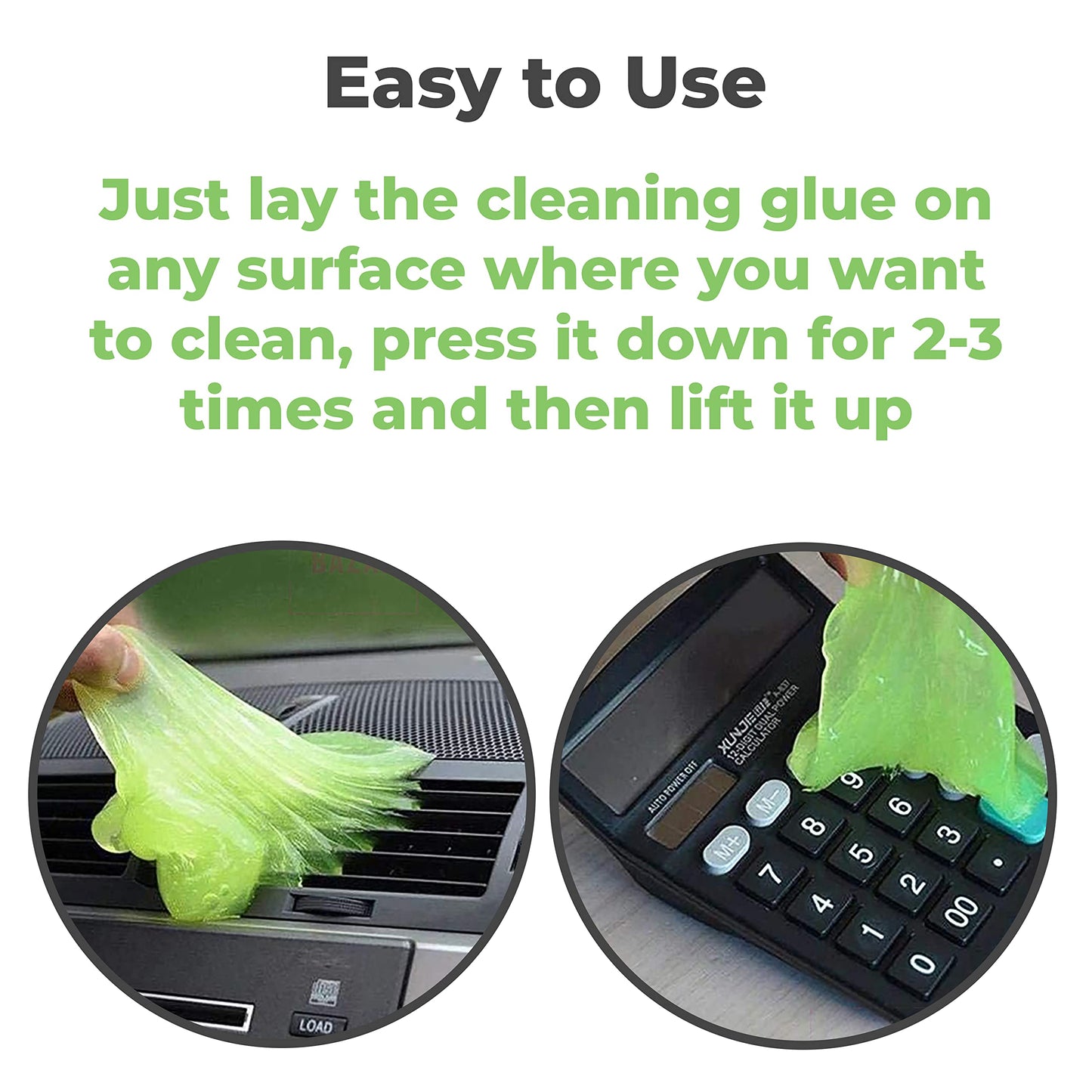 MAPPERZ Super Clean Gel for Car, Car Cleaning Kit Universal Removal Putty Cleaning Keyboard Cleaner for Car Vents, PC, Laptops, Cameras (Multicolor)