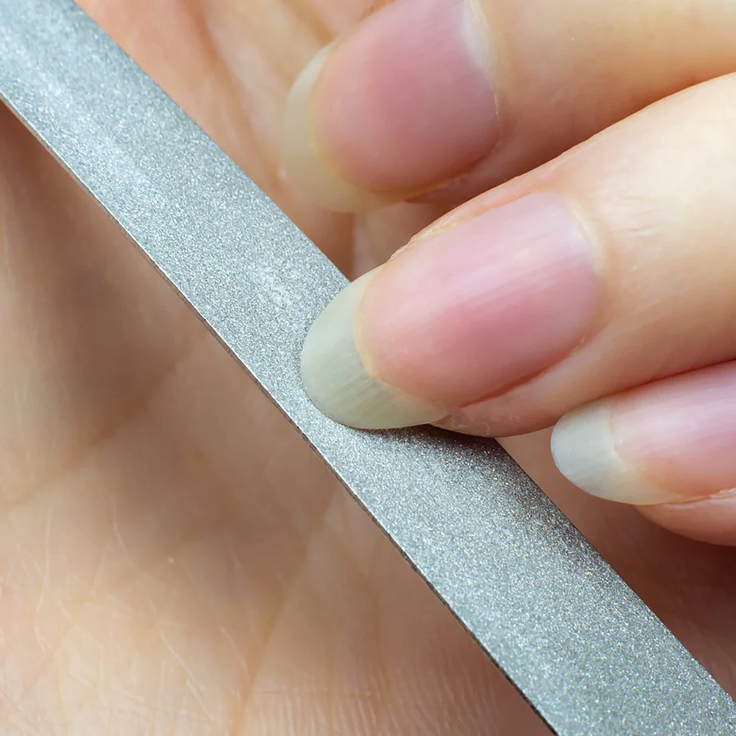 MAPPERZ Nail Filer Stainless Steel Nail Filer for Women Filer for Nails Great for Home Salon with Anti-Slip Handle