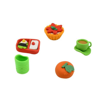 MAPPERZ 3D Mix Fancy and Stylish Unique Colorful Design Pencil Eraser Rubber for Kids Children School Student Office Gifts (Multicolour and Multi Design) Rubber Set of 1