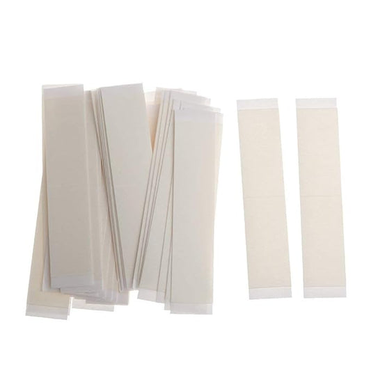 MAPPERZ Double Sided Magic Stickers Tape, One-off Body Clothing, Bra Strip Tape, Clothes Dress, Bra Skin, Bikini, Tape For Shirt Gap, fashion dressing Tape, Transparent Color, Pack Of 5(180 Tapes)